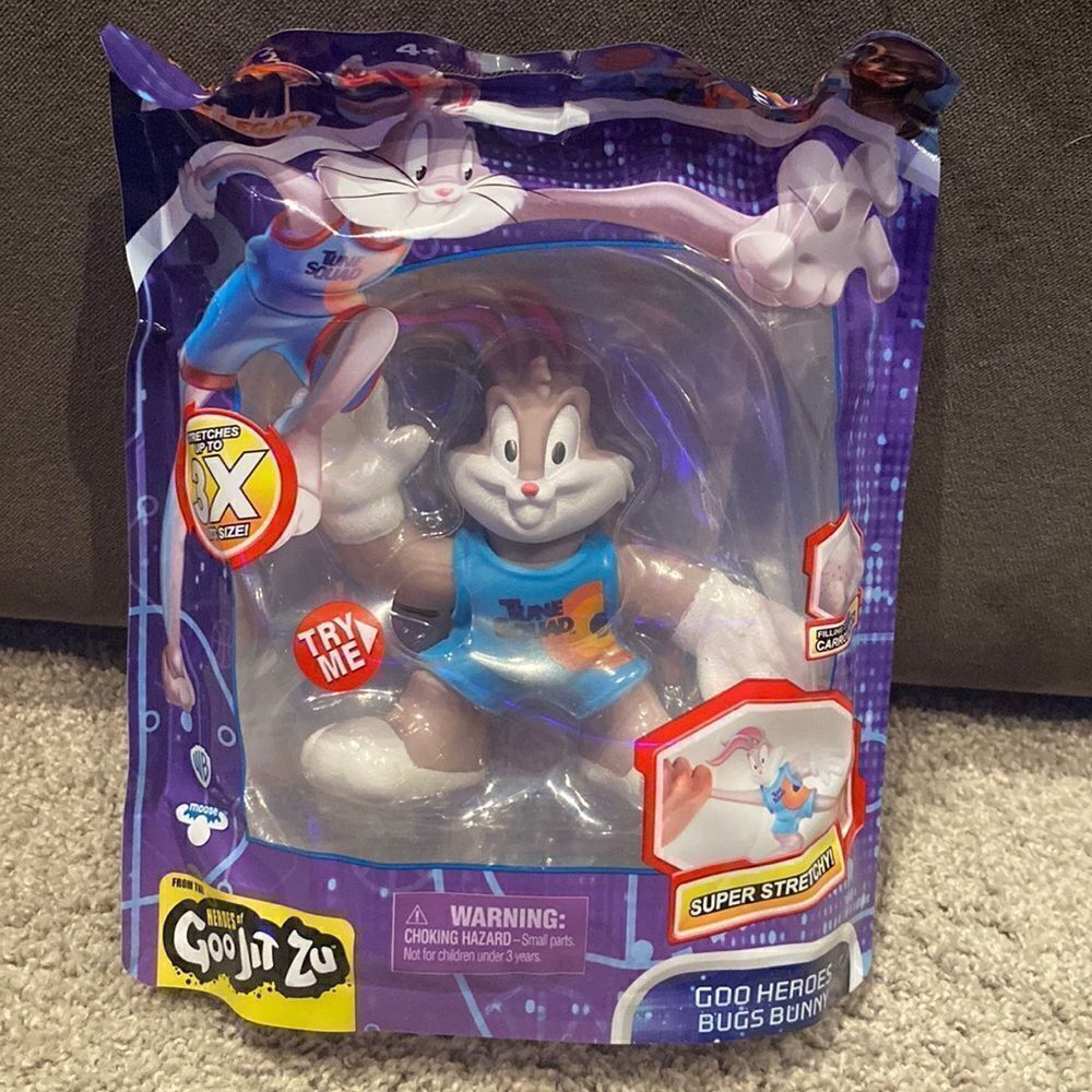 Kids Space Jam A New Legacy Goo Heroes Bugs Bunny Super Stretchy Unisex Toy NEW